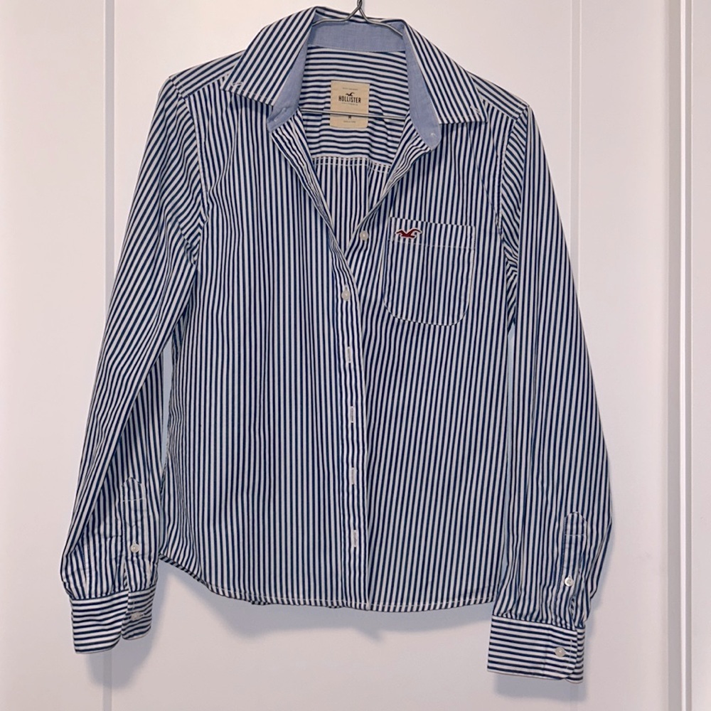 Hollister Striped Button Down